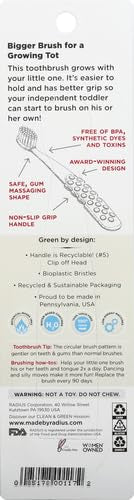 RADIUS Totz Plus 3 Years Extra Soft Toothbrush, 1 EA