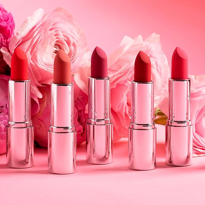 Pupa Milano Petalips Soft Matt Lipstick - Lightweight And Imperceptible - Provides Color With Buildable Intensity - Combines Comfort Of A Balm With A Matte Finish - 014 Wild Poppy - 0.123 Oz
