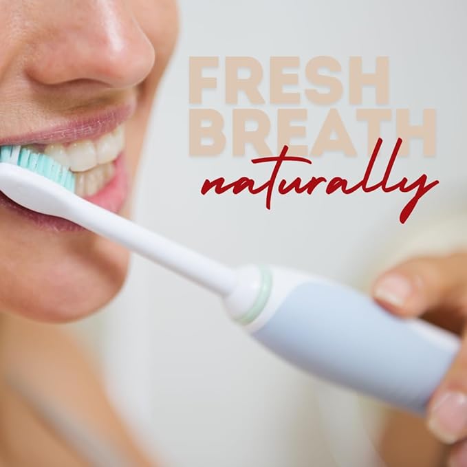 Red Seal Fluoride Free Whitening Toothpaste - Mint - Vegan Friendly, Cruelty Free, No Synthetic Colors or Artificial Flavors, NATRUE Certified Natural Ingredients, Paraben & SLS Free, 3.53 oz
