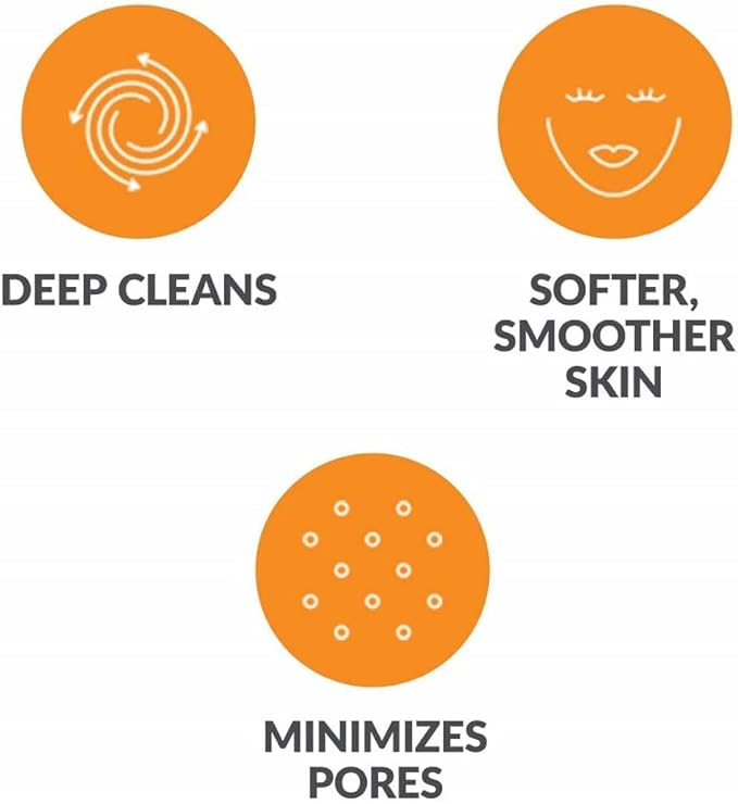 Radiance Facial Cleansing Brush Head Replacement | Compatible with Clarisonic Mia 1, Mia 2, Mia Fit, Alpha Fit, Smart Profile Uplift and Alpha Fit, 2 Pack (Radiance)
