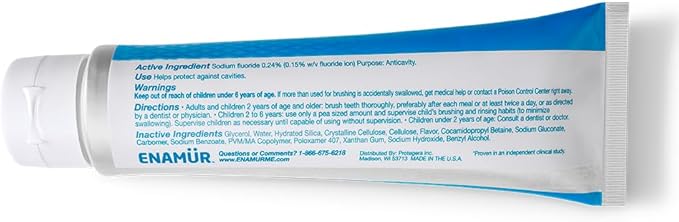 Premium Plaque & Stain Removal Toothpaste - New Launch Special: Plant Fiber Technology Removes 7X More Plaque, Whitens, Protects Enamel, 5.2 oz