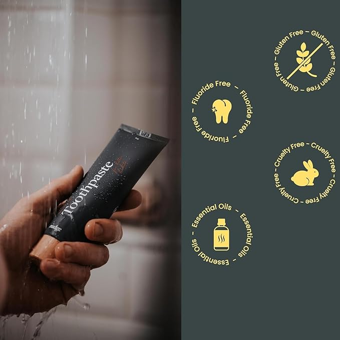 Nudge 10% Nano Hydroxyapatite Toothpaste, Remin+ Formula with Vitamin E, Fluoride-Free, SLS-Free, Helps Remineralize Enamel, Supports Dry Mouth Relief and Sensitive Teeth, Mint, 4 oz