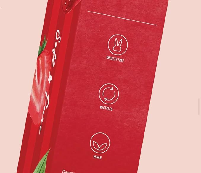 Premium Expanding Woven Dental Floss, PTFE & PFAS Free, Sweet Strawberry, Eco-Friendly, Vegan, Cruelty-Free, Dentist Recommended, Teen & Kid Friendly (33 Yards)