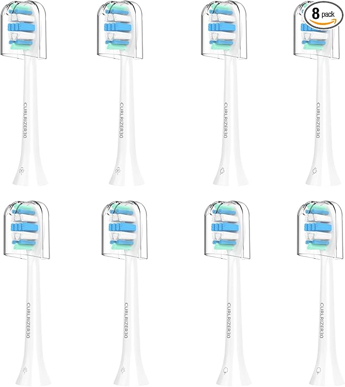 Replacement Toothbrush Heads for Philips Sonicare Replacement Heads, Electric Replacement Brush Head Compatible with Phillips Sonicare Electric Toothbrushes, 8 Pack