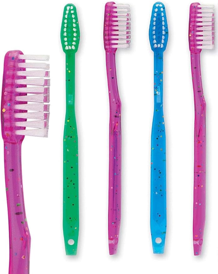 28 Kids Prepasted Toothbrushes Individually Wrapped - Bubblegum Disposable Toothbrushes - Great for Sleepovers, Travel (28 Pack)