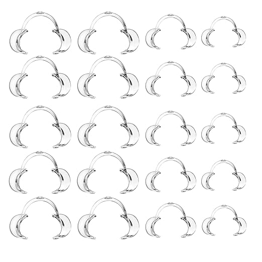 30-Pack Dental Cheek Retractors，Mouth Retractor for Teeth Whitening，Size S M L Transparent Dental Mouth Opener,BPA-Free，for Dentist, Party, Dental Lip Cheek Retractor for Mouthguard Challenge Game