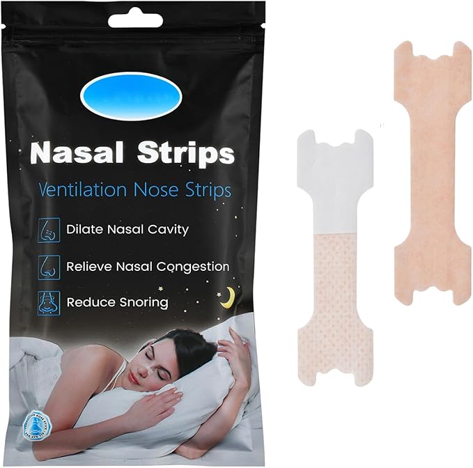 120PCS Nose Strips for Breathing,Extra Strength Nasal Strips for snoring,Suitable for Nasal Congestion & snoring (120)