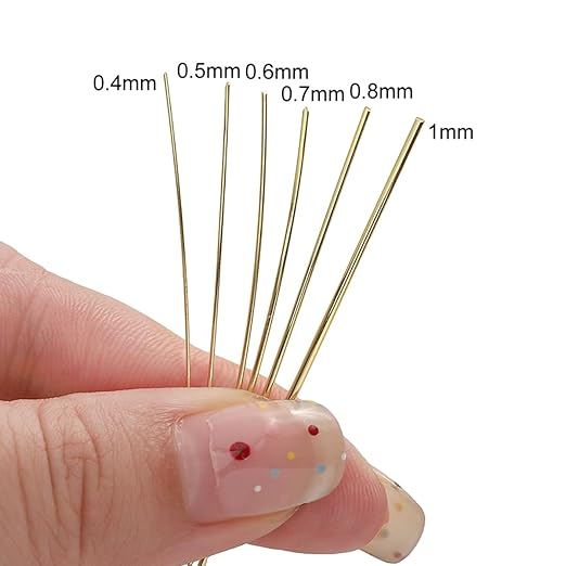 14K Gold Plated Wire 0.5mm 10 Meters Bead Cord for Bracelet Necklace Charm Beading Jewelry Making Findings