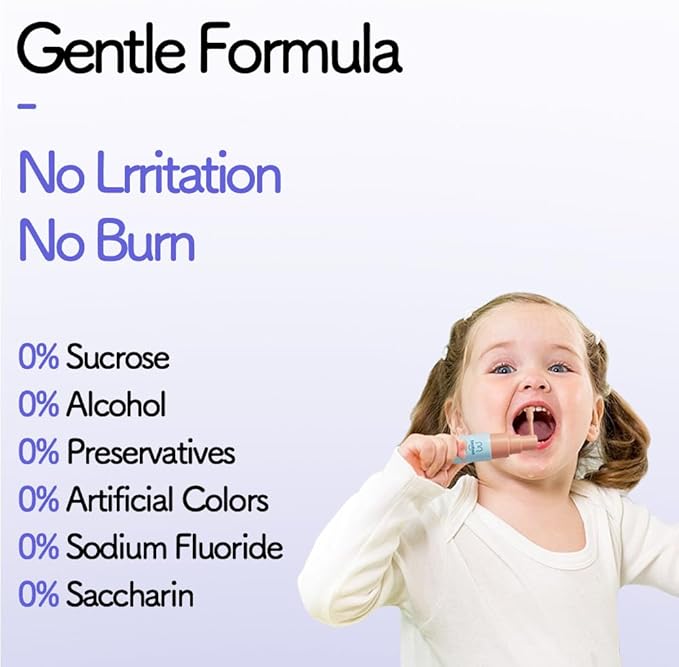 TooToo Kids Oral Spray, Toddler Toothpaste Helper for Newborn to Kids, Grape Flavor