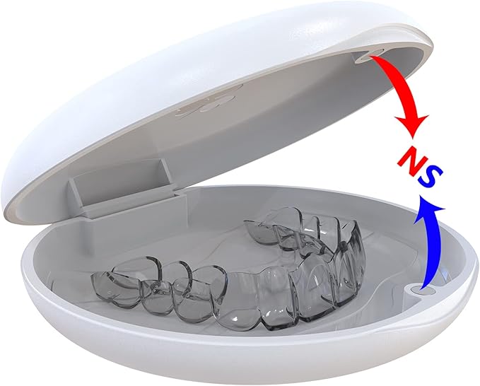5 Pack Retainer Cases,Solid Orthodontic Retainer Case (Multicolor)
