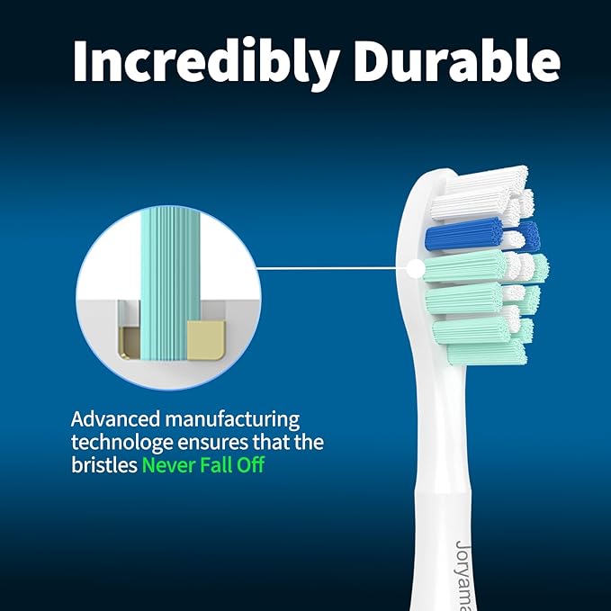 Replacement Toothbrush Heads for Philips Sonicare, Electric Replacement Brush Head Compatible with Phillips Sonicare Electric Toothbrush, 8 Pack