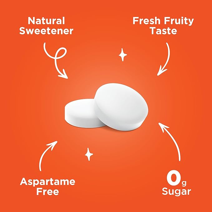 PUR Mints | Aspartame-Free | Made with Xylitol | Sugar-Free, Vegan, Gluten-Free & Keto Friendly | Natural Tangerine Tango Flavor, 30 Pieces (Pack of 12)