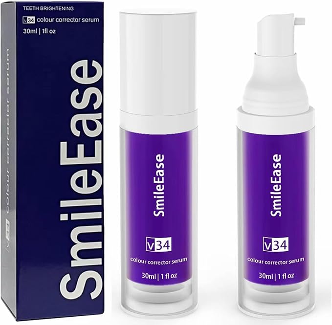 Purple Toothpaste for Teeth Whitening, Purple Whitening Toothpaste for Adults,Tooth Stain Remover Gel - Tooth Whitener Suitable for Smoking, Coffee, and Removing Dental Stone ﻿ (2fl oz/60ml) ﻿