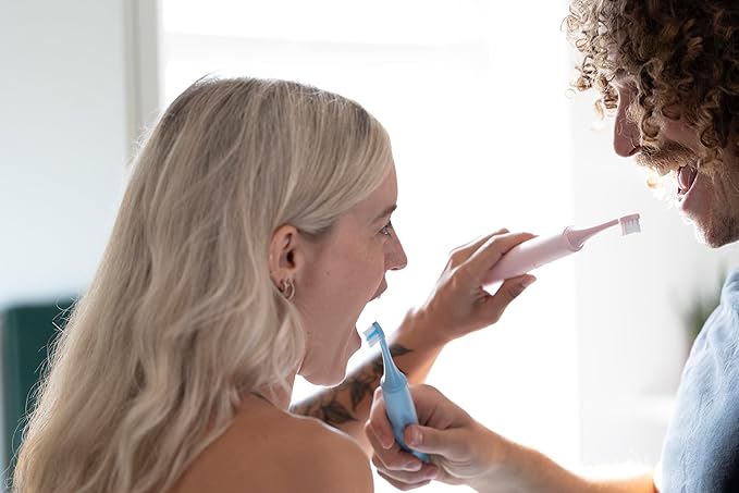 Pop Sonic Pro 2.0 Electric Toothbrush (White) Rechargeable Sonic Toothbrush with 45,000 Vibrations Per Minute & 4 Cleaning Modes for Adults & Kids with Long Lasting Dupont Nylon Bristles