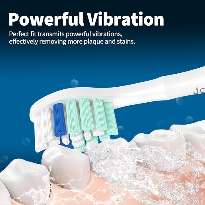 Replacement Toothbrush Heads for Philips Sonicare Replacement Heads, Electric Replacement Brush Head Compatible with Phillips Sonicare C2 C1 4100,12 Pack