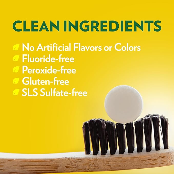Toothpaste Tablets – Cinnamon | Nano Hydroxyapatite Toothpaste Tablets Chewable | Fluoride Free l 350 Tabs