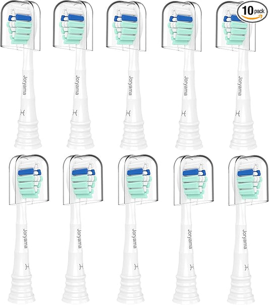 Replacement Toothbrush Heads for Philips Sonicare Replacement Heads, Electric Replacement Brush Head Compatible with Phillips Sonicare Electric Toothbrush,10 Pack