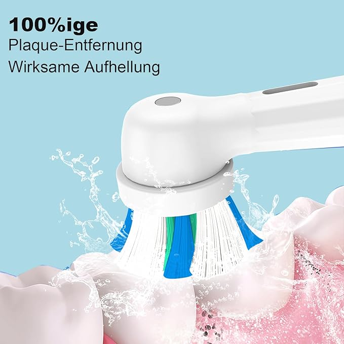 12 PCS Replacement Heads Compatible with Oral B IO 2/3/4/5/6/7/8/9/10/Deep Clean Series Electric Toothbrush, Medium Softness Brush Heads Compatible with Oral B IO for Teeth and Gums Care (Black/White)