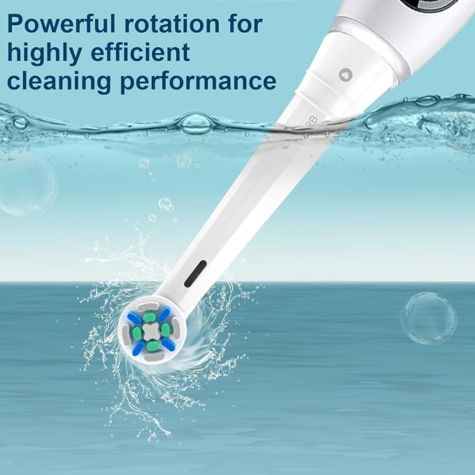 Replacement Heads Compatible with Oral B iO 3 4 5 6 7 8 9 10 Series Electric Toothbrush,Toothbrush Heads Compatible with Braun Oral B iO Replacement Heads with Medium Bristles,White
