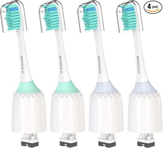 Replacement Toothbrush Heads for Philips Sonicare Replacement Heads E-Series, Essence, Xtreme, Elite, Electric Replacement Brush Head for Phillips Sonicare, for Philips Sonic Care Toothbrush,4 Pack.