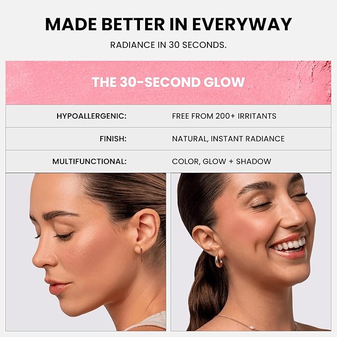 Phase Zero Makeup Powder Blusher - "Making Moves" - 4g / 0.141oz - Pigmented, Lightweight Powder Blushes for a Radiant, Natural Glow