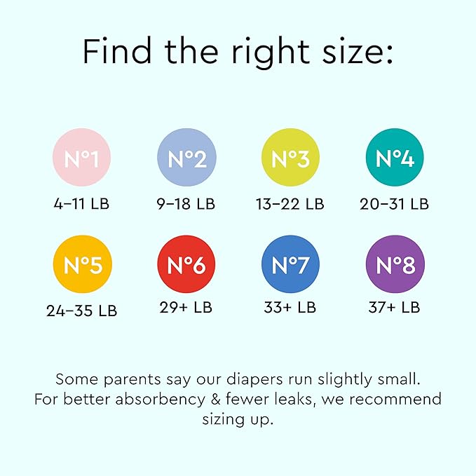 LILLYDOO Baby Diapers - Size 4 (20-31 lbs), Monthly Supply (150 Count), Leak Protection, Skin-Friendly, Ultrasoft, Perfume- & Chlorine-Free, Hypoallergenic, dermatologically Tested, Oeko-TEX®