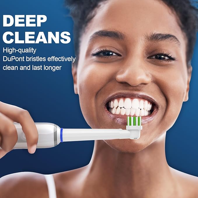 Replacement Toothbrush Heads Compatible with Oral b Braun Smart 1500/7500,Pro 1000/1500,Genius x/6000/Cross/Floss/Sensitive, 16PCS Electric Brush Heads Refill for Braun Oral B