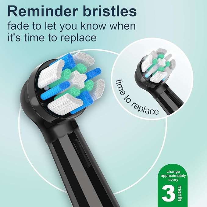 12PCS iO Replacement Heads Compatible with Oral B iO Electric Toothbrush,Compatible with Oral B iO Series 2/3/4/5/6/7/8/9/10,Premium Bristles for Deep Cleaning&Gentle Care
