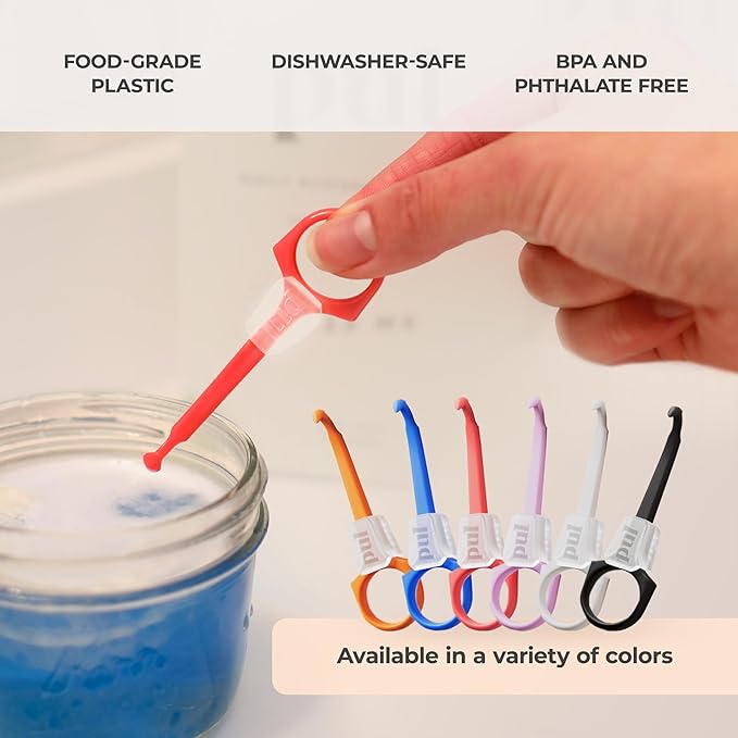 PUL Aligner Care Convenience Kit – Case + 2-in-1 Tool for Invisalign, Retainers, Partial Dentures, Mouth & Night Guards & More – White Case & 2-Pack of White Aligner Seating Chewie & Removal Tool