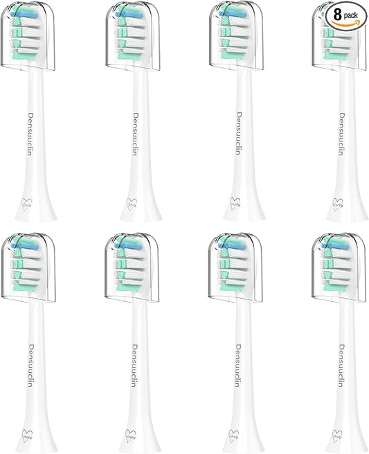 Replacement Toothbrush Heads for Philips Sonicare Replacement Heads, Replacement Brush Head Compatible with Phillips Sonicare Electric Toothbrush, 8 Pack