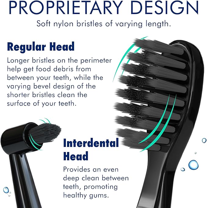 Sonic-FX Solo Electric Toothbrush - 3 Brushing Modes - with Intelligent Auto-Timer, Includes 2 Tooth Brush Heads, and 1 Interdental Head, Rechargeable, Electronic Charging/Storage Base (Coral)