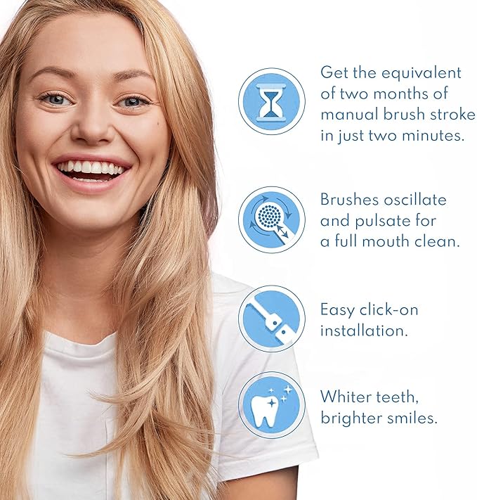 Replacement Brush Heads Compatible with Oral B Electric Toothbrush Replacement Heads Precision Brush Heads Refills for Oralb Braun Pro 1000 Sonic Clean Soft Sensitive Precision More (16 Pk)