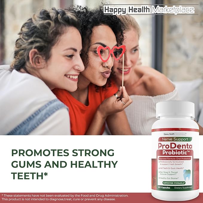ProDenta Probiotic - Our Best Dental Mouth Probiotics for Bad Breath, Teeth, & Gum Health - Experience Great Oral Health Oral Probiotics Best Super Teeth Probiotic Prodentim Advanced Oral Probiotics