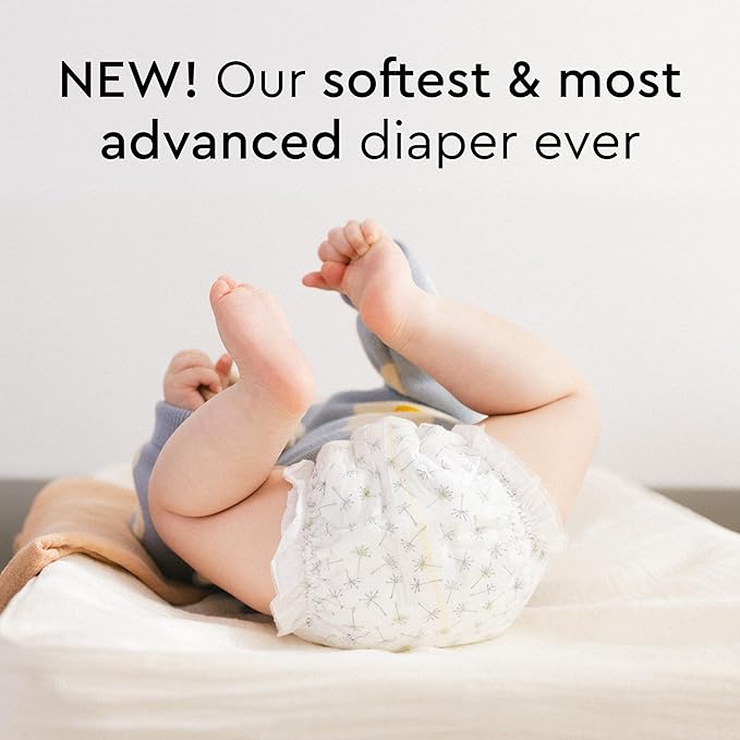 LILLYDOO Baby Diapers - Size 5 (24-35 lbs), Monthly Supply (132 Count), Leak Protection, Skin-Friendly, Ultrasoft, Perfume- & Chlorine-Free, Hypoallergenic, dermatologically Tested, Oeko-TEX®