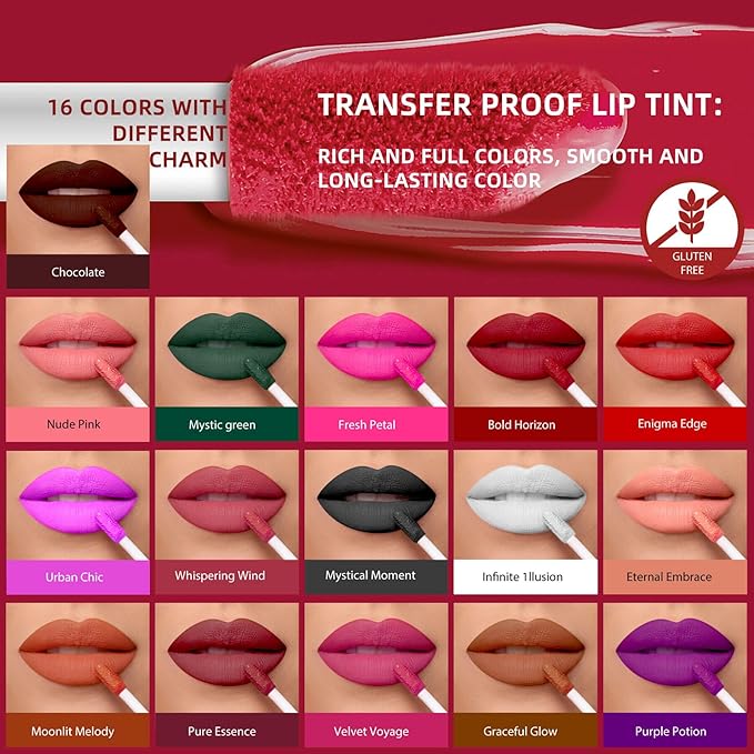 Pink Orange Matte Liquid Lipstick,Super Stay Highly Pigmented Rich Lip Colors Smudge Proof Waterproof Transfer-Resistant (Nude Pink)