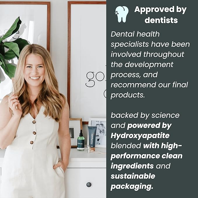 Nudge 10% Nano Hydroxyapatite Toothpaste, Remin+ Formula with Vitamin E, Fluoride-Free, SLS-Free, Helps Remineralize Enamel, Supports Dry Mouth Relief and Sensitive Teeth, Watermelon, 4 oz