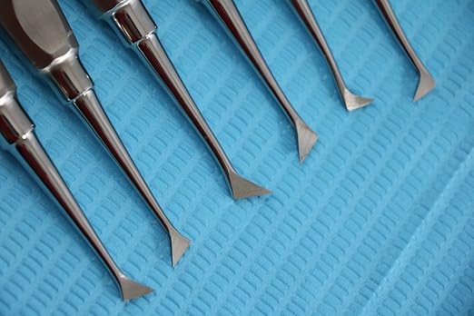 New German German Stainless Set of 7 Cryer Left Right Dental Tooth EXTRACTING Elevators Small Medium Large