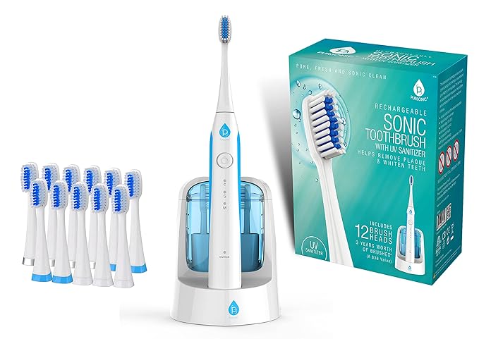 Pursonic S750 Sonic SmartSeries Electronic Power Rechargeable Battery Toothbrush