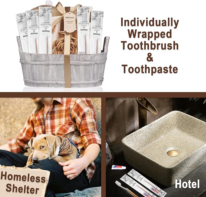 100 Pack Disposable Toothbrushes with Toothpaste Bulk Individually Wrapped, Travel Toothbrushes with Medium Soft Bristle, Manual Travel Toothbrush Kit for Adults, Kids
