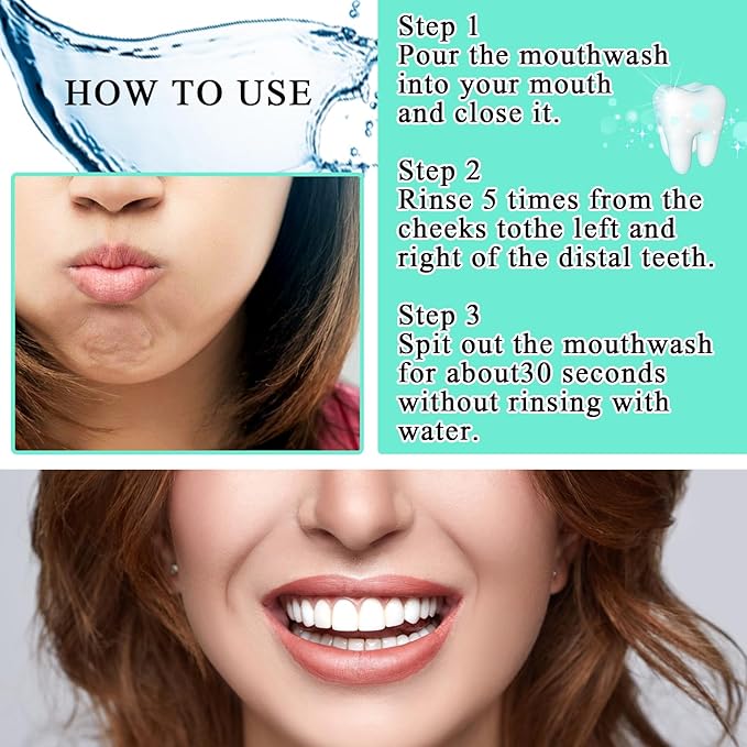 Travel Size Mouthwash,Mini Mouthwash Travel Size Bulk Portable Mouth Wash Set,Individual Small Travel Mouth Wash Packets for Fresh Breath(Pack of 60) A39