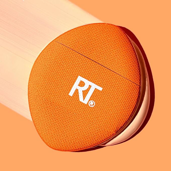 Real Techniques Mini Miracle Concealer Puff Trio, Small Makeup Puff For Liquid & Cream Foundation & Concealer, Targeted Concealing, Travel Friendly & Reusable, Vegan & Cruelty Free, 3 Count